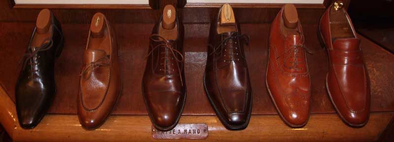 handcrafted leather shoes